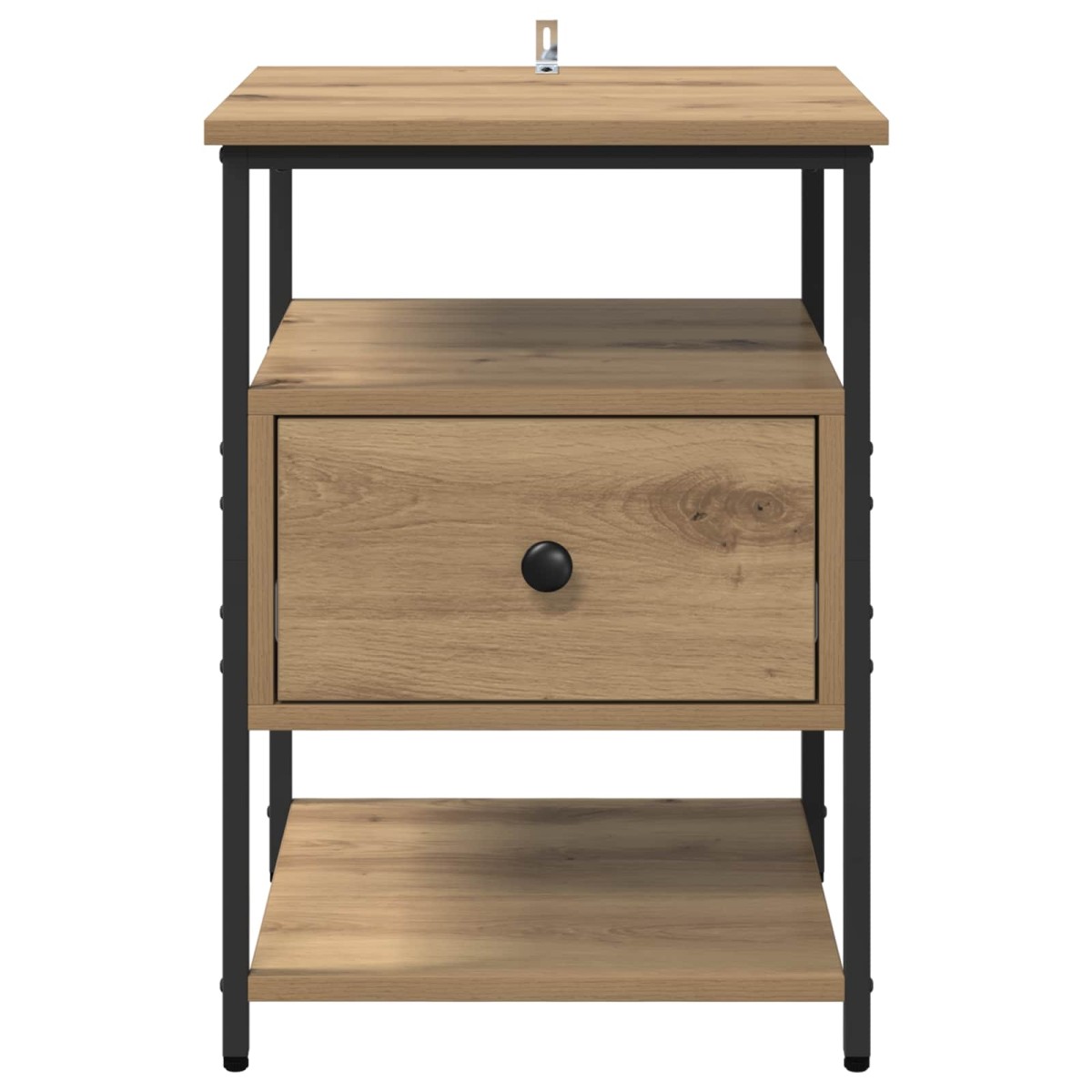 vidaXL Κομοδίνο Artisan Oak 40 x 42 x 56 εκ Επεξεργασμένο Ξύλο