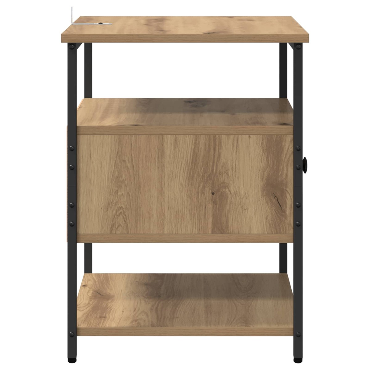 vidaXL Κομοδίνο Artisan Oak 40 x 42 x 56 εκ Επεξεργασμένο Ξύλο