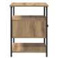 vidaXL Κομοδίνο Artisan Oak 40 x 42 x 56 εκ Επεξεργασμένο Ξύλο
