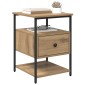 vidaXL Κομοδίνο 2 τεμ. Artisan Oak 40 x 42 x 56 εκ Επεξεργασμένο Ξύλο