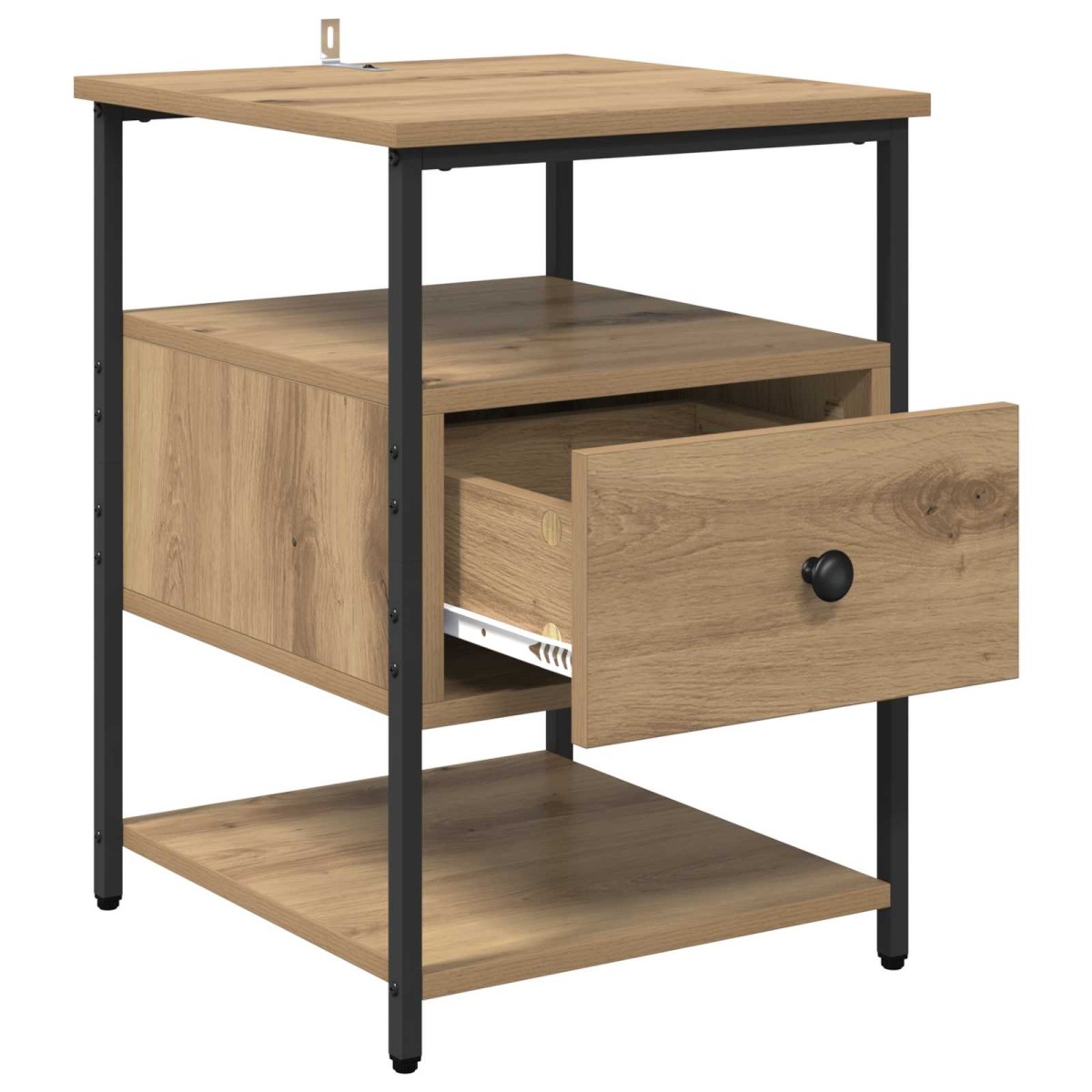 vidaXL Κομοδίνο 2 τεμ. Artisan Oak 40 x 42 x 56 εκ Επεξεργασμένο Ξύλο