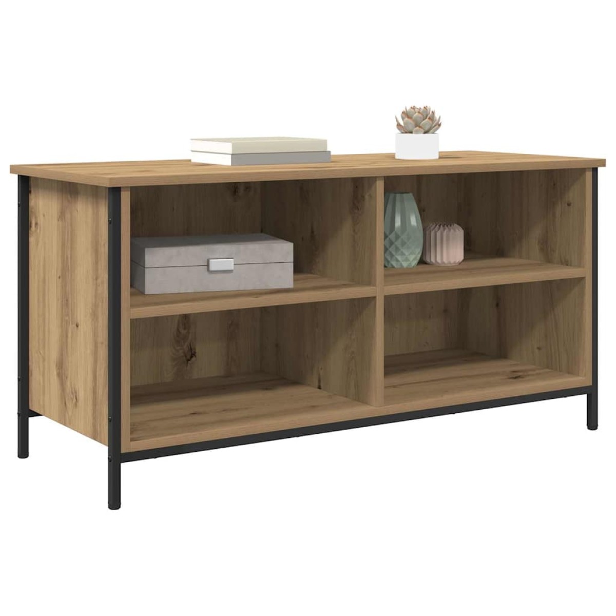 vidaXL Ντουλάπι TV 100 x 40 x 50 cm Artisan Oak Επεξεργασμένο Ξύλο