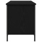 vidaXL Ντουλάπι TV 100 x 40 x 50 cm Μαύρη Οξυά Επεξεργασμένο Ξύλο