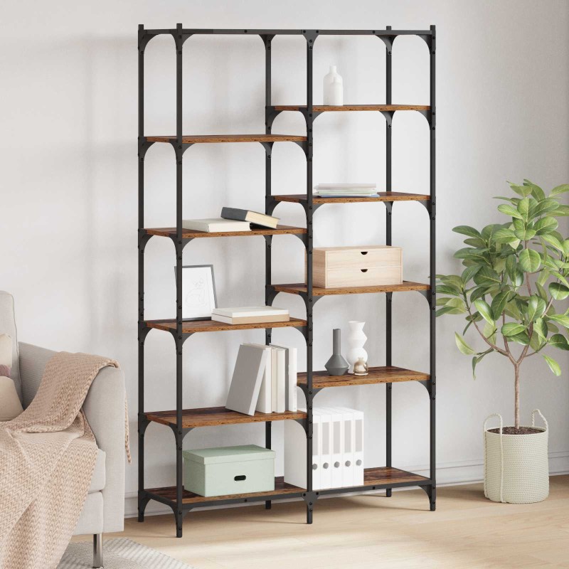 vidaXL Ράφι Βιβλίων 9 επίπεδα 100 x 32 x 170 εκ Επεξεργασμένο Ξύλο