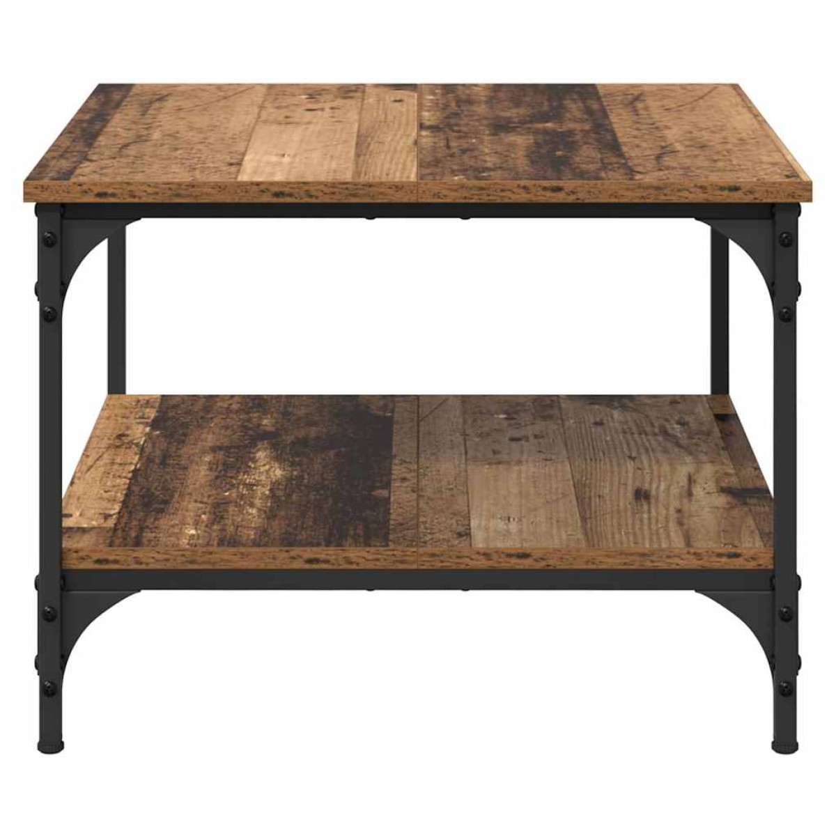 vidaXL Τραπεζάκι σαλονιού Παλιό Ξύλο 55 x 55 x 40 cm