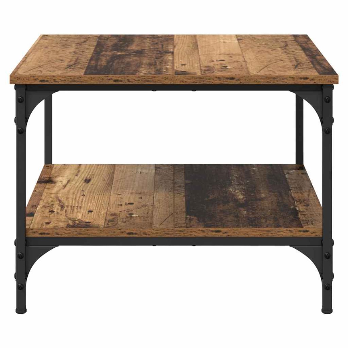 vidaXL Τραπεζάκι σαλονιού Παλιό Ξύλο 55 x 55 x 40 cm