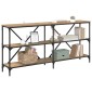 vidaXL Τραπέζι κονσόλας Artisan Oak 160 x 30 x 75 εκ