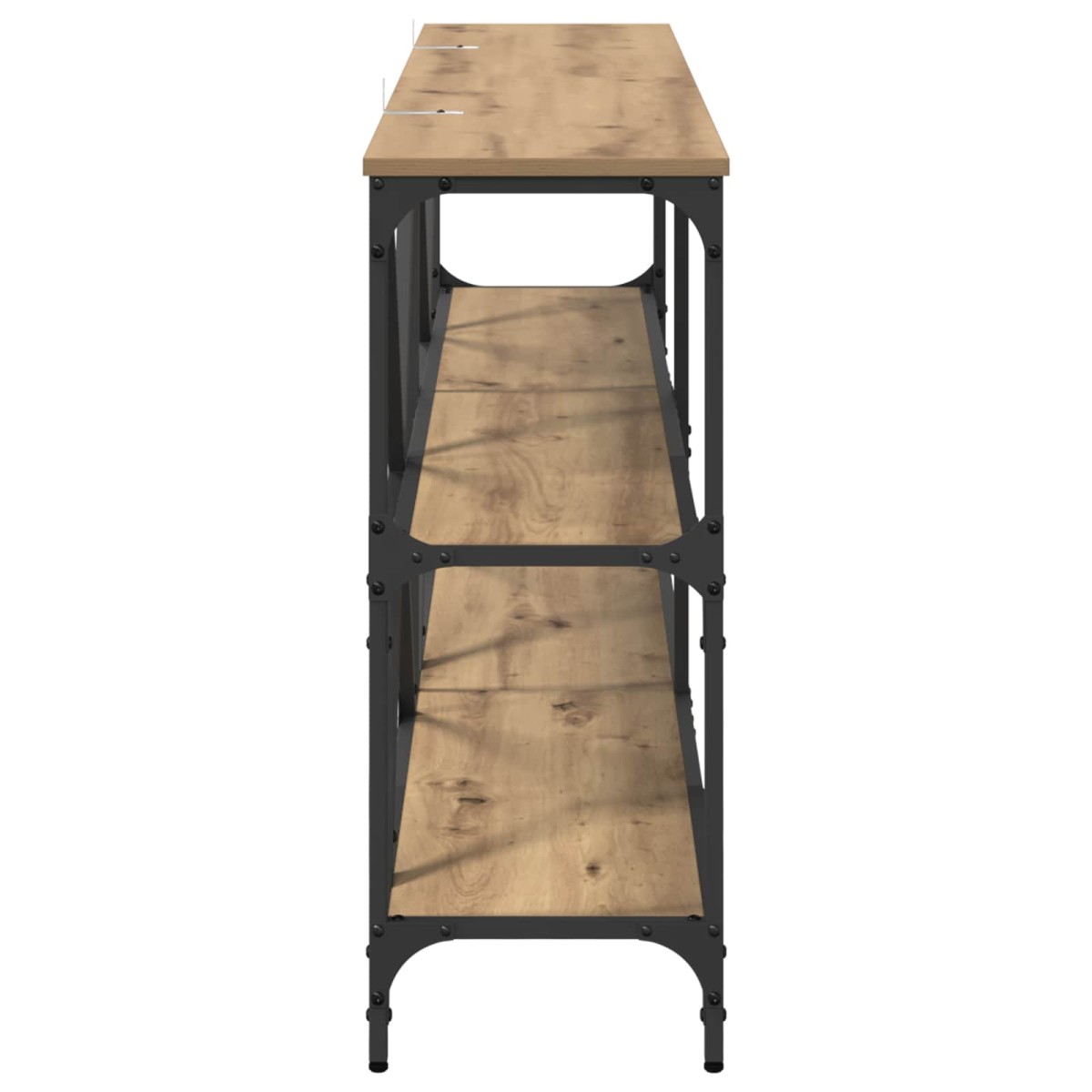 vidaXL Τραπέζι κονσόλας Artisan Oak 160 x 30 x 75 εκ