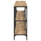 vidaXL Τραπέζι κονσόλας Artisan Oak 160 x 30 x 75 εκ