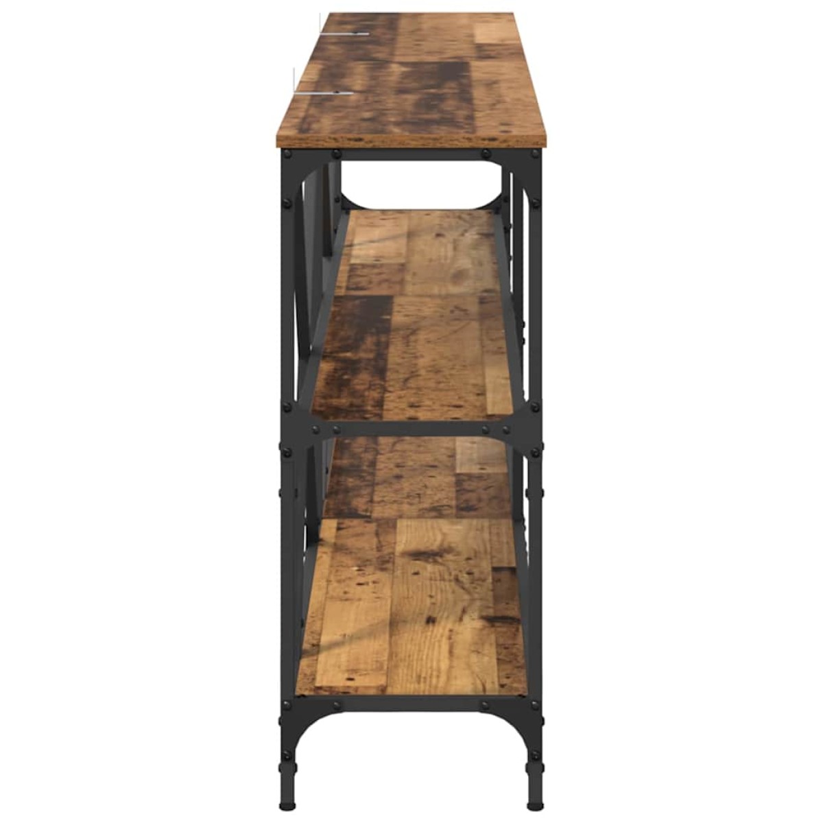 vidaXL Τραπέζι κονσόλας Παλιό ξύλο 180 x 30 x 75 εκ Επεξεργασμένο Ξύλο