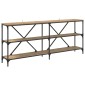 vidaXL Τραπέζι κονσόλας Artisan Oak 180 x 30 x 75 εκ