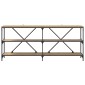 vidaXL Τραπέζι κονσόλας Artisan Oak 180 x 30 x 75 εκ