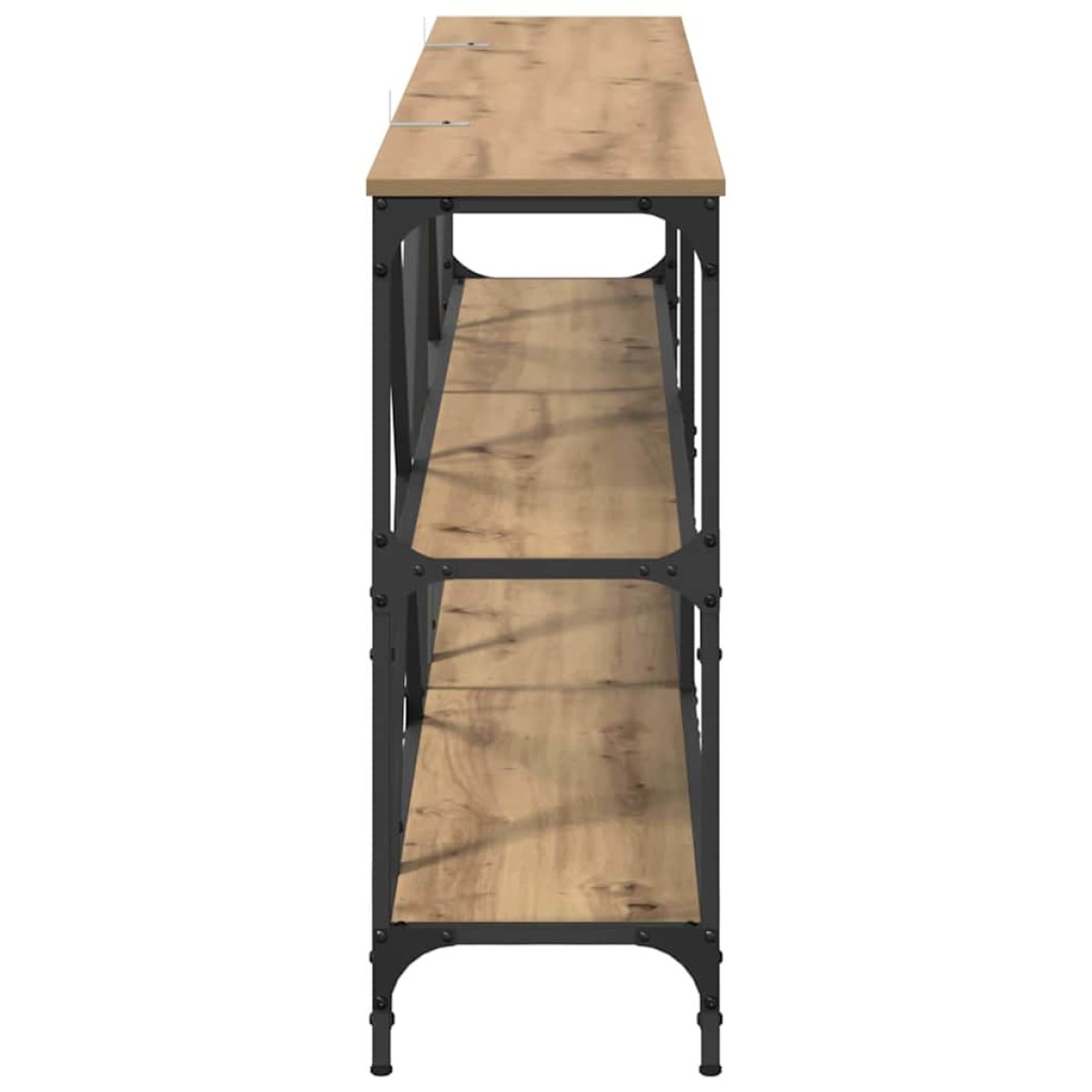 vidaXL Τραπέζι κονσόλας Artisan Oak 180 x 30 x 75 εκ