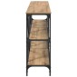 vidaXL Τραπέζι κονσόλας Artisan Oak 180 x 30 x 75 εκ