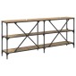 vidaXL Τραπέζι κονσόλας Artisan Oak 180 x 30 x 75 εκ