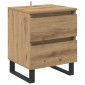 vidaXL Κομοδίνο Artisan Oak 40 x 35 x 50 εκ. Επεξεργασμένο Ξύλο