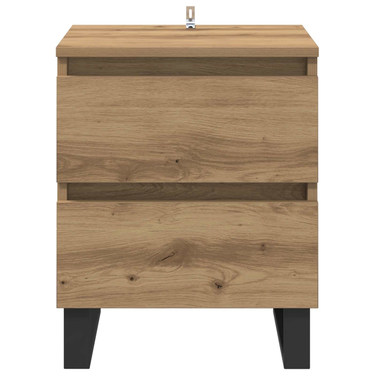 vidaXL Κομοδίνο Artisan Oak 40 x 35 x 50 εκ. Επεξεργασμένο Ξύλο