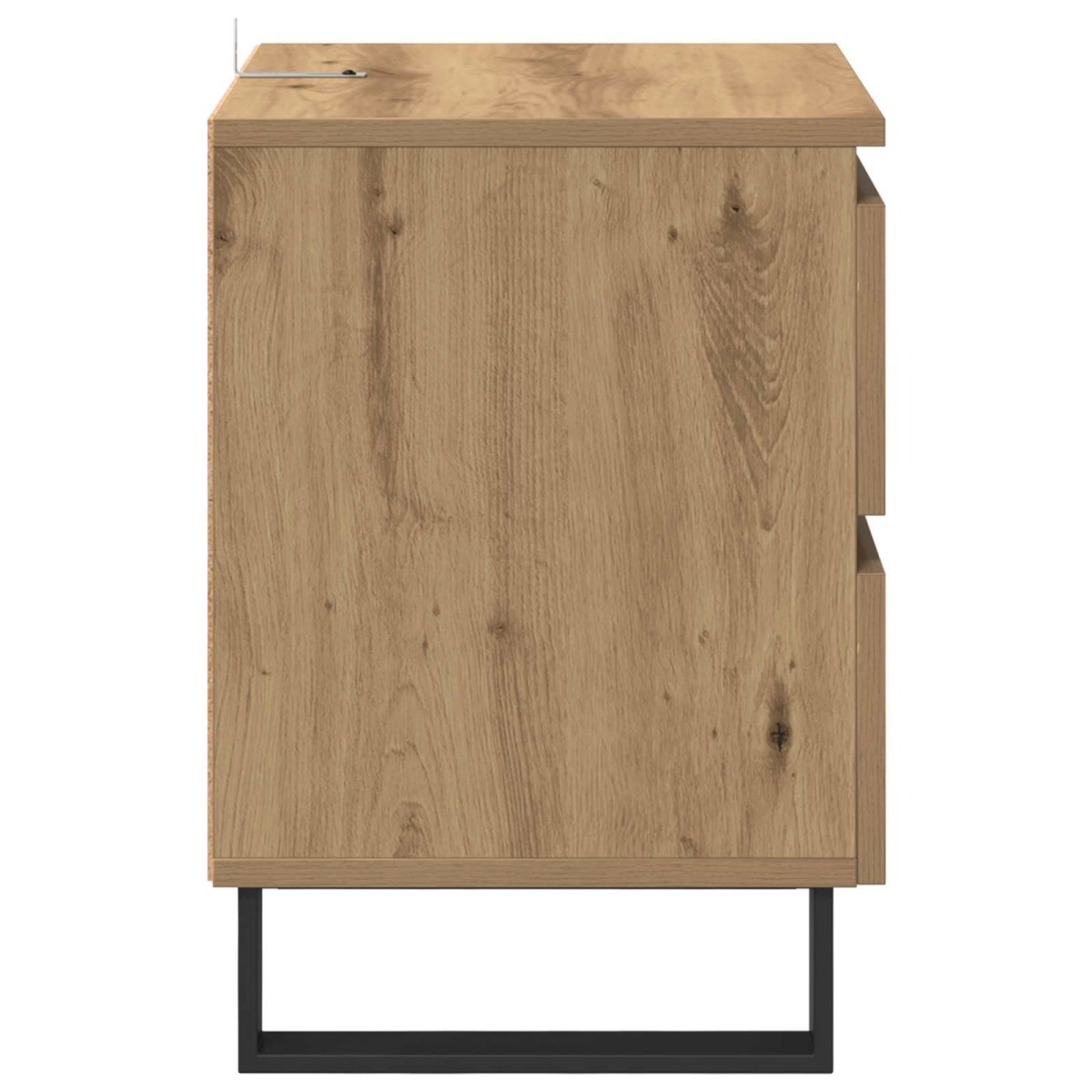 vidaXL Κομοδίνο Artisan Oak 40 x 35 x 50 εκ. Επεξεργασμένο Ξύλο