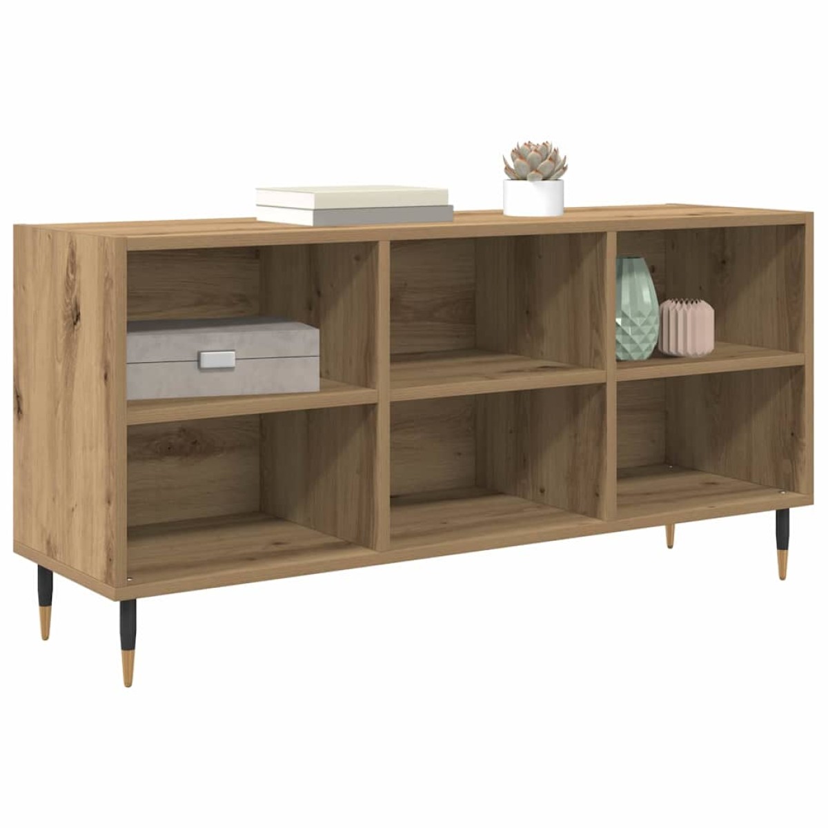 vidaXL Ντουλάπι TV 103,5 x 30 x 50 εκ Artisan Oak Επεξεργασμένο Ξύλο