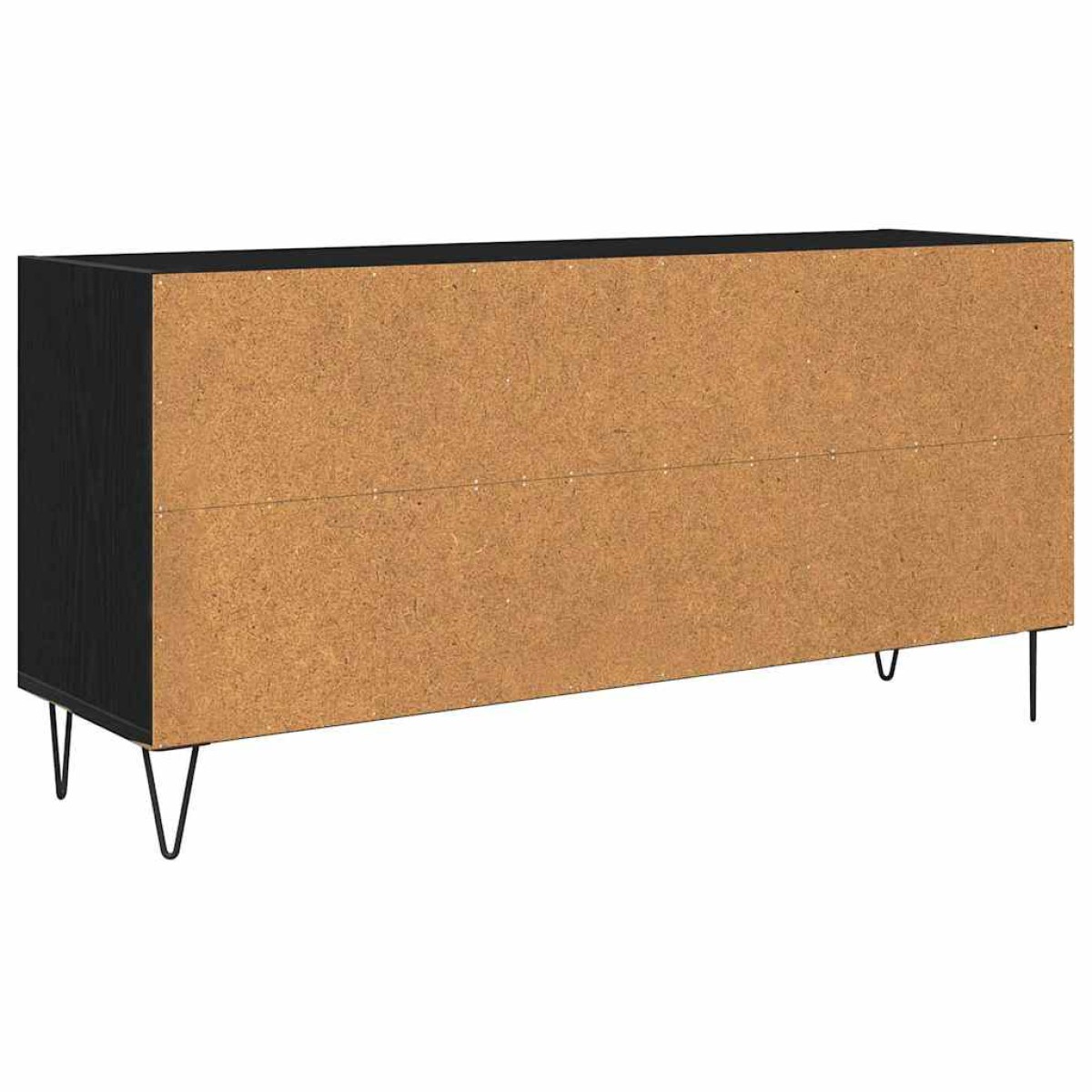 vidaXL Ντουλάπι TV 103,5 x 30 x 50 εκ Μαύρη Οξυά Επεξεργασμένο Ξύλο