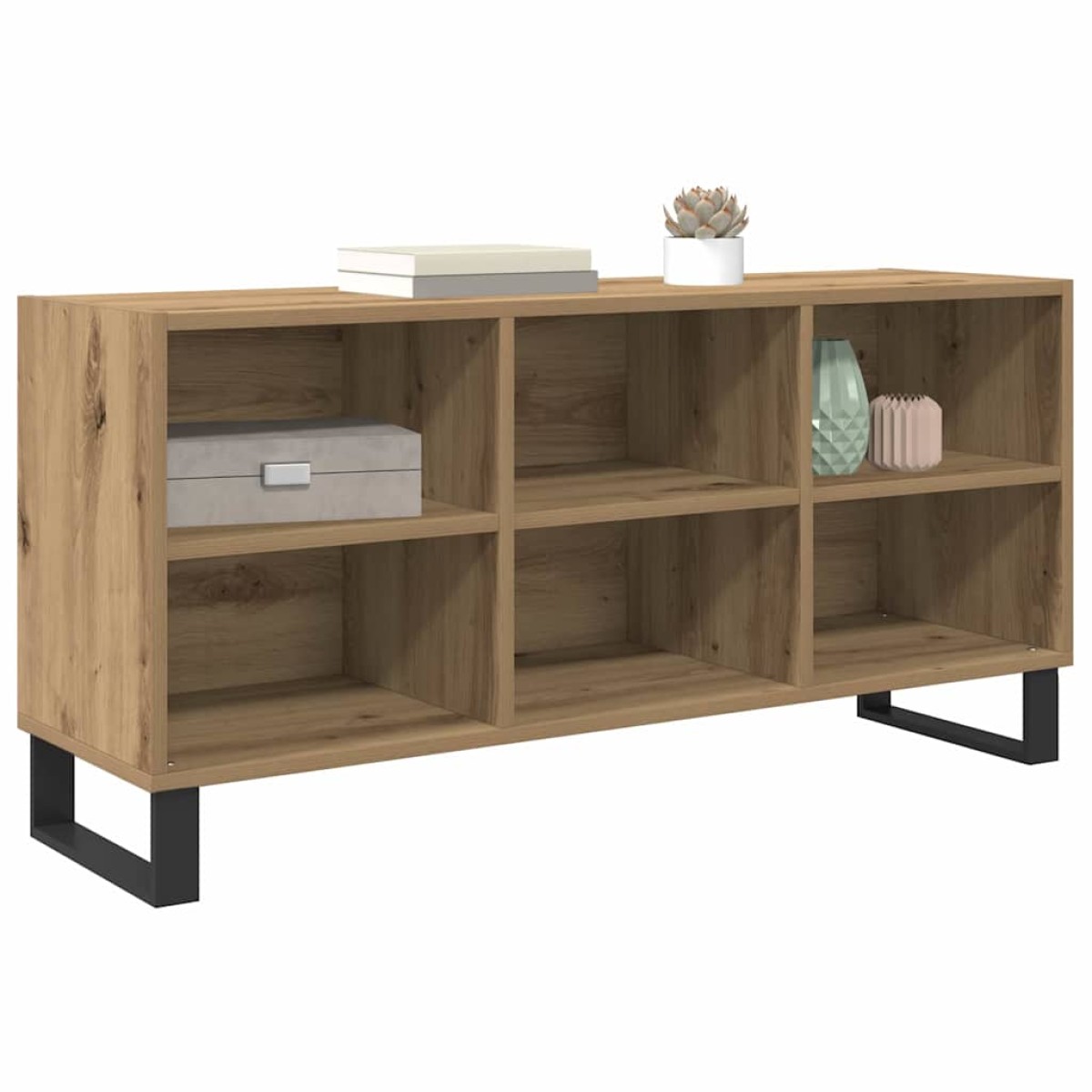 vidaXL Ντουλάπι TV 103,5 x 30 x 50 εκ Artisan Oak Επεξεργασμένο Ξύλο