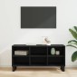 vidaXL Ντουλάπι TV 103,5 x 30 x 50 εκ Μαύρη Οξυά Επεξεργασμένο Ξύλο