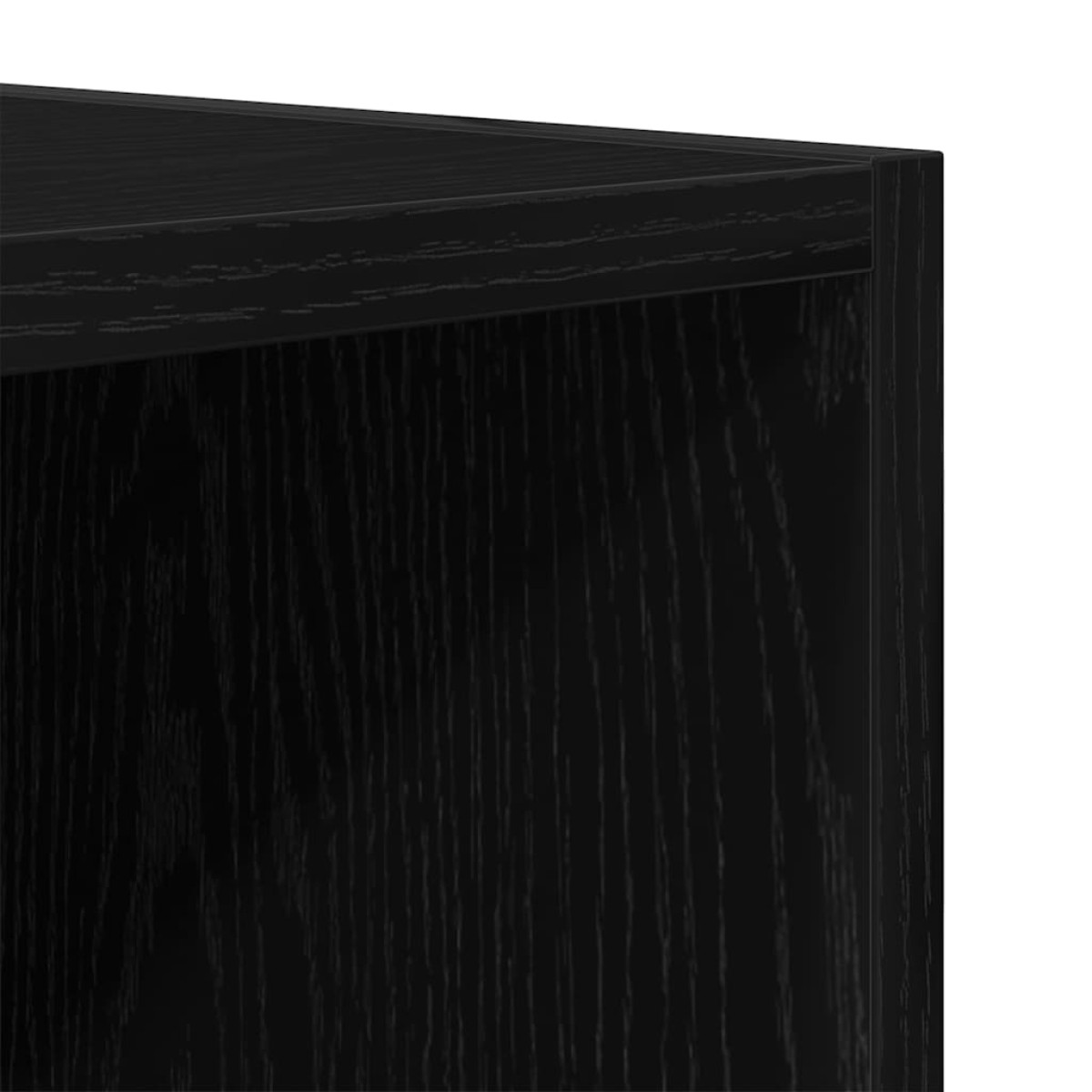 vidaXL Ντουλάπι TV 103,5 x 30 x 50 εκ Μαύρη Οξυά Επεξεργασμένο Ξύλο