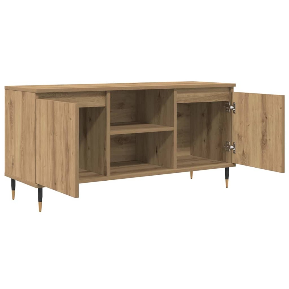 vidaXL Ντουλάπι TV 104 x 35 x 50 εκ. Artisan Oak Επεξεργασμένο Ξύλο