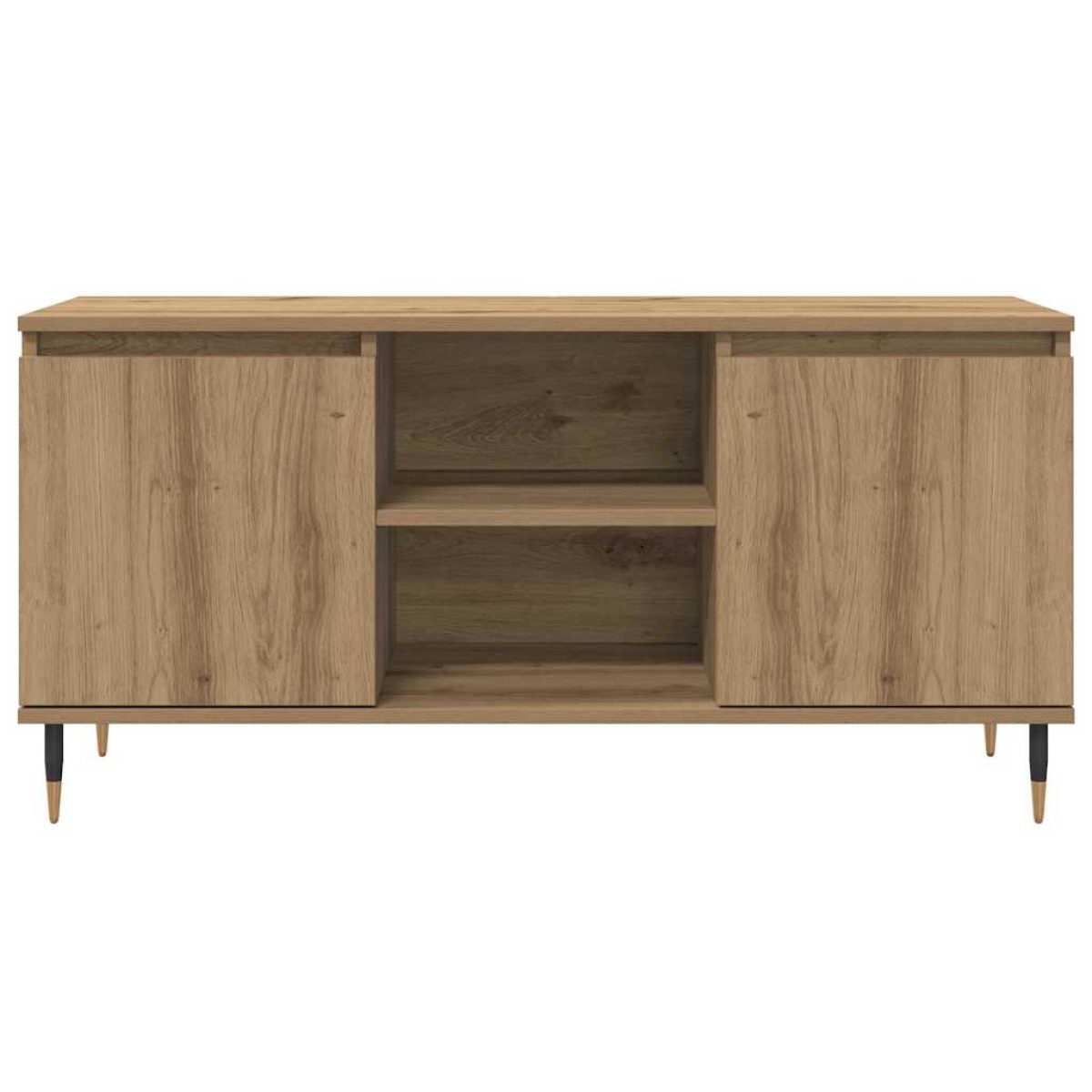 vidaXL Ντουλάπι TV 104 x 35 x 50 εκ. Artisan Oak Επεξεργασμένο Ξύλο