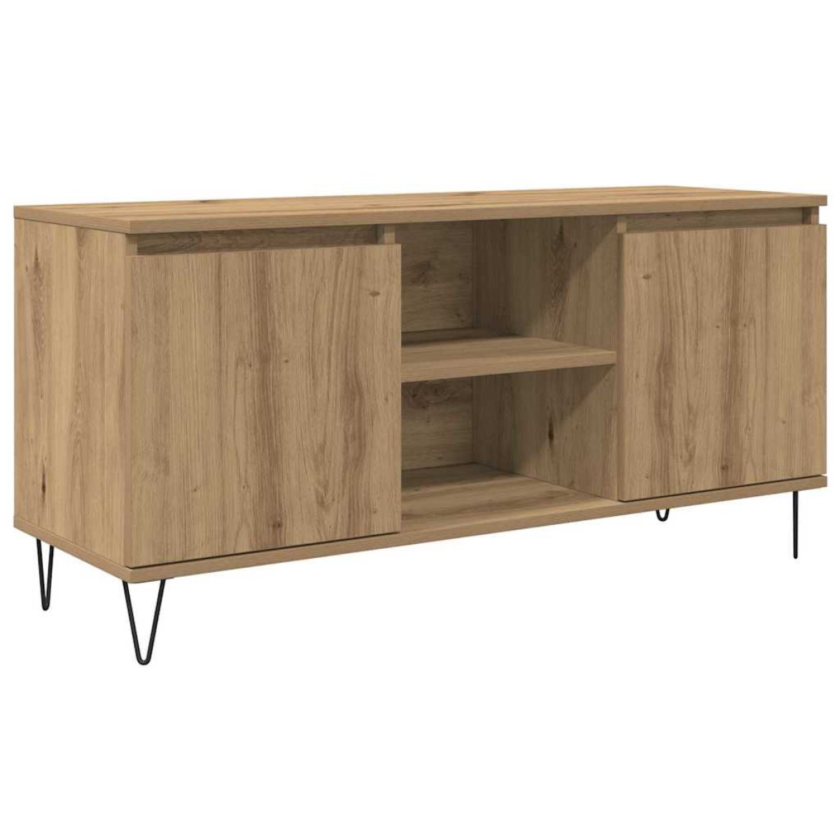 vidaXL Ντουλάπι TV 104 x 35 x 50 εκ. Artisan Oak Επεξεργασμένο Ξύλο
