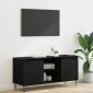 vidaXL Ντουλάπι TV 104 x 35 x 50 εκ. Μαύρη Οξυά Επεξεργασμένο Ξύλο