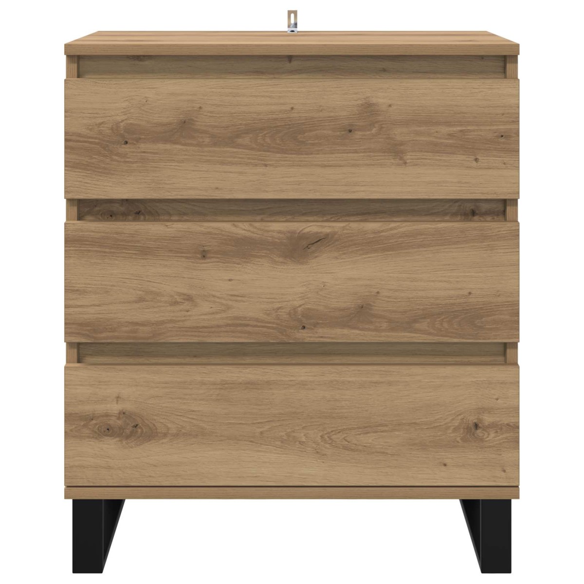 vidaXL Πλαϊνό γραφείο Artisan Oak 60 x 35 x 70 cm Επεξεργασμένο Ξύλο