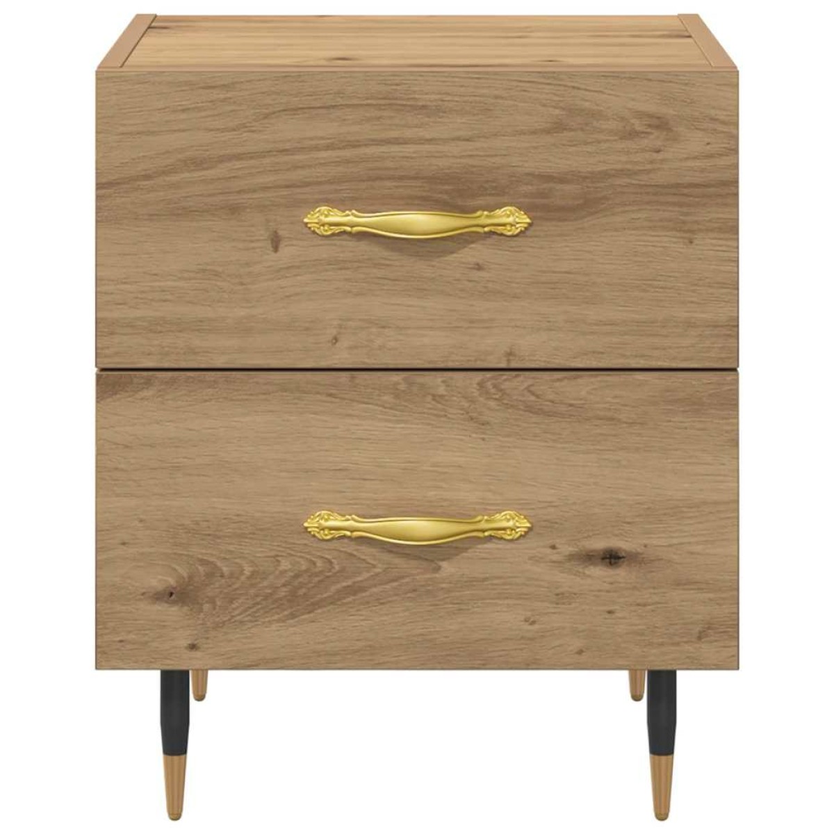 vidaXL Κομοδίνο Artisan Oak 40 x 35 x 47,5 εκ Επεξεργασμένο Ξύλο