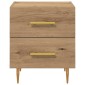 vidaXL Κομοδίνο Artisan Oak 40 x 35 x 47,5 εκ Επεξεργασμένο Ξύλο
