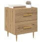 vidaXL Κομοδίνο 2 τεμ. Artisan Oak 40 x 35 x 47,5 εκ