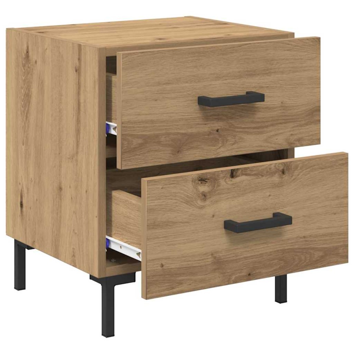vidaXL Κομοδίνο 2 τμχ. Artisan Oak 40 x 35 x 47,5 εκ