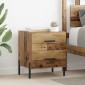vidaXL Κομοδίνο Παλιό ξύλο 40 x 35 x 47,5 εκ Επεξεργασμένο Ξύλο