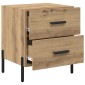 vidaXL Κομοδίνο Artisan Oak 40 x 35 x 47,5 εκ Επεξεργασμένο Ξύλο
