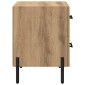 vidaXL Κομοδίνο Artisan Oak 40 x 35 x 47,5 εκ Επεξεργασμένο Ξύλο