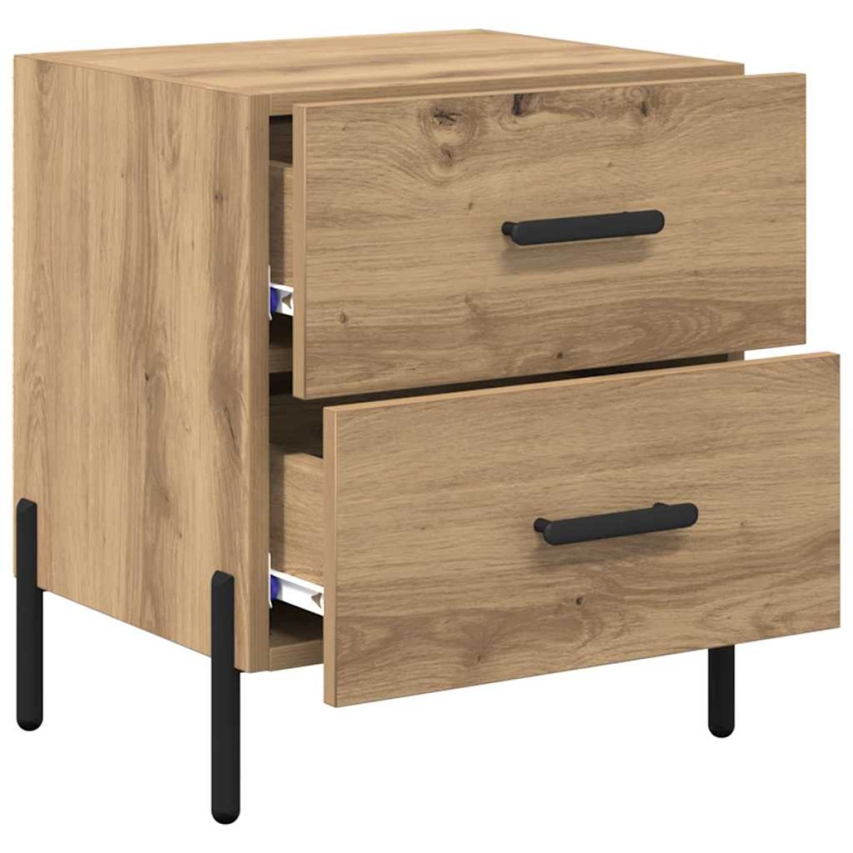 vidaXL Κομοδίνο 2 τεμ. Artisan Oak 40 x 35 x 47,5 εκ