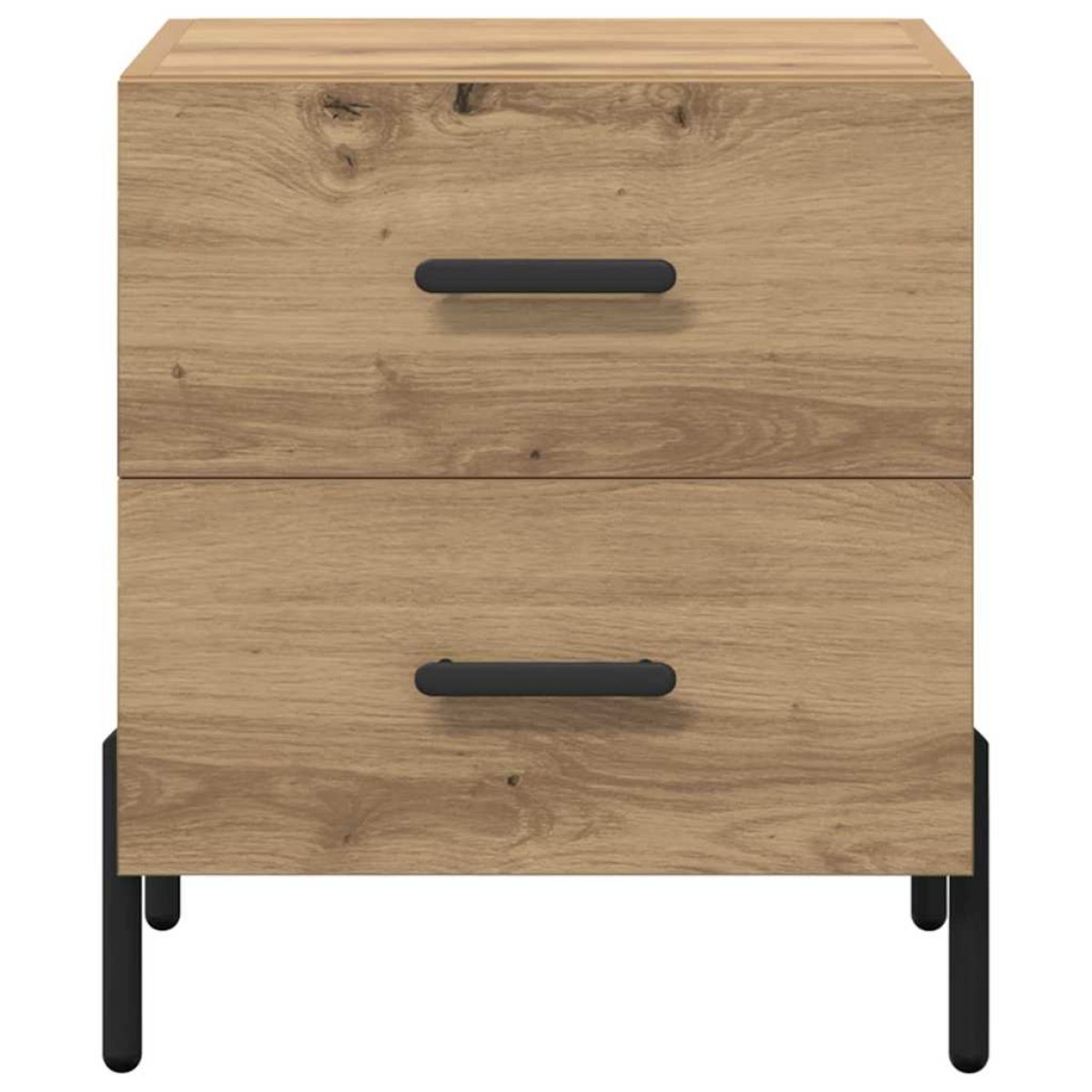 vidaXL Κομοδίνο 2 τεμ. Artisan Oak 40 x 35 x 47,5 εκ
