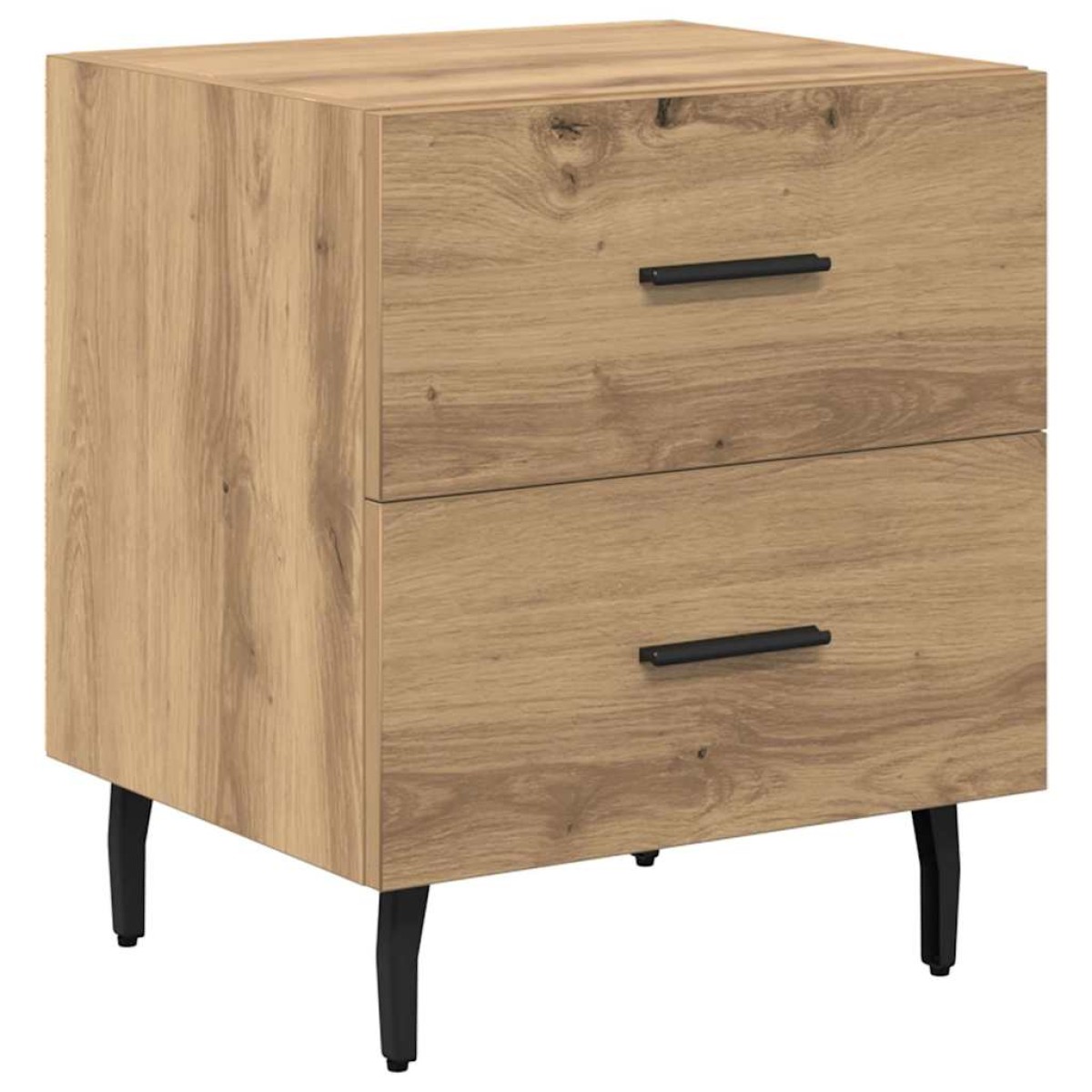 vidaXL Κομοδίνο 2 τμχ. Artisan Oak 40 x 35 x 47,5 εκ