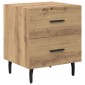 vidaXL Κομοδίνο 2 τμχ. Artisan Oak 40 x 35 x 47,5 εκ