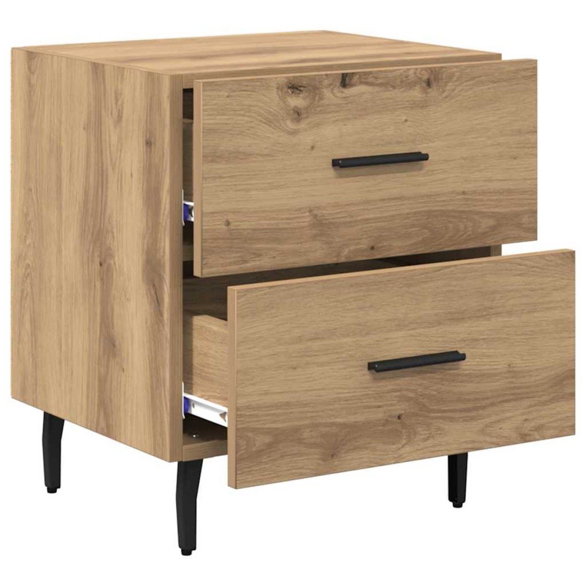 vidaXL Κομοδίνο 2 τμχ. Artisan Oak 40 x 35 x 47,5 εκ
