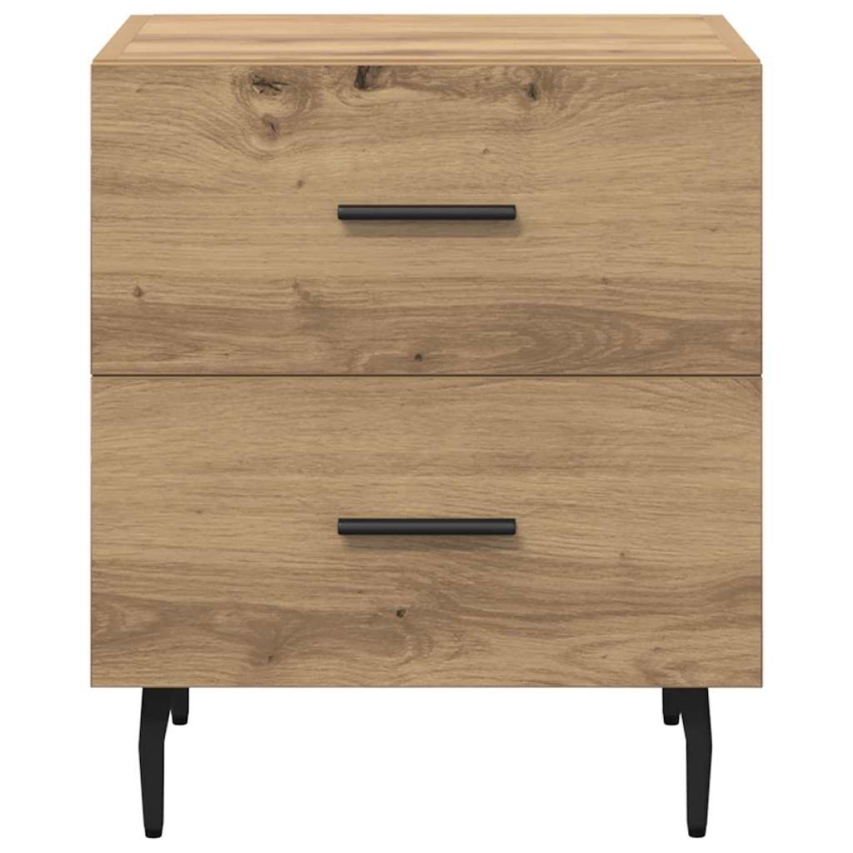 vidaXL Κομοδίνο 2 τμχ. Artisan Oak 40 x 35 x 47,5 εκ