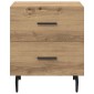 vidaXL Κομοδίνο 2 τμχ. Artisan Oak 40 x 35 x 47,5 εκ