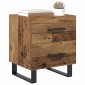 vidaXL Κομοδίνο Παλιό ξύλο 40 x 35 x 47,5 εκ Επεξεργασμένο Ξύλο