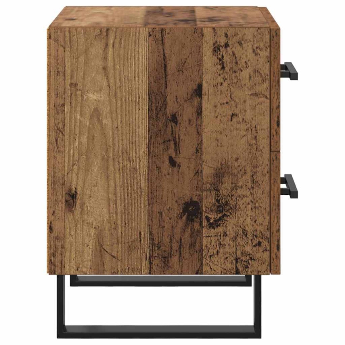 vidaXL Κομοδίνο Παλιό ξύλο 40 x 35 x 47,5 εκ Επεξεργασμένο Ξύλο