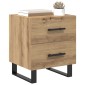vidaXL Κομοδίνο Artisan Oak 40 x 35 x 47,5 εκ Επεξεργασμένο Ξύλο
