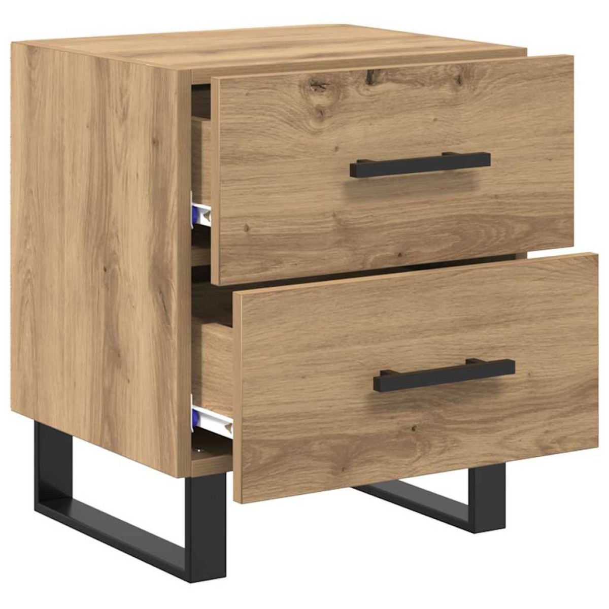 vidaXL Κομοδίνο Artisan Oak 40 x 35 x 47,5 εκ Επεξεργασμένο Ξύλο